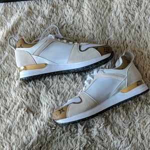 LV white sneakers